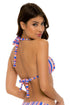 Luli Fama Playtime TRIANGLE HALTER TOP